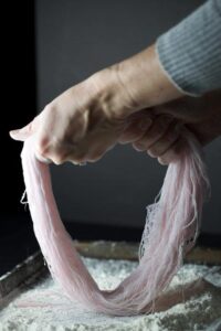 مراحل تهیه پشمک خانگی