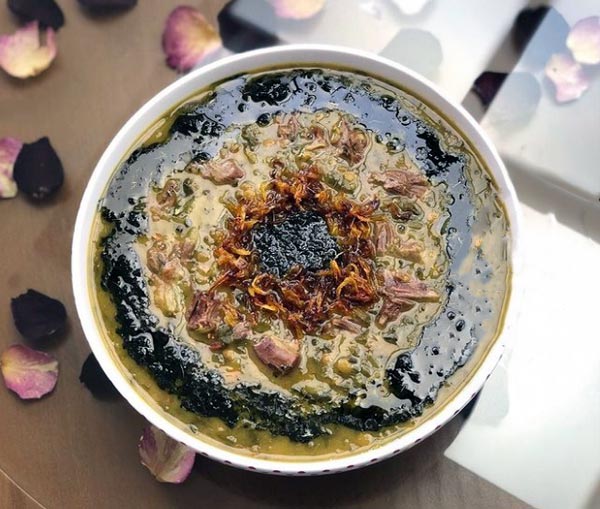 طرز تهیه آش ساک