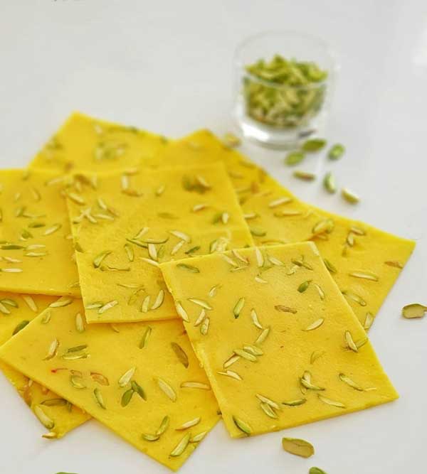 طرز تهیه حلوا یخی
