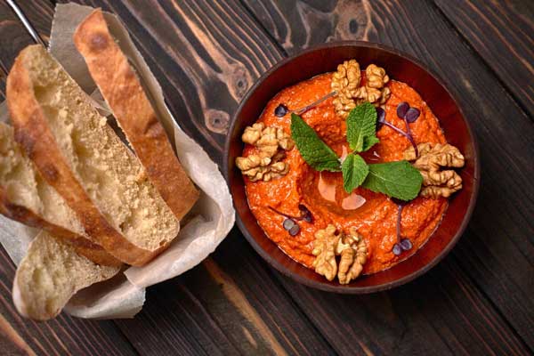 طرز تهیه دیپ محمره