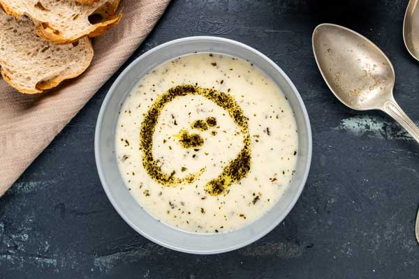 طرز تهیه سوپ ماست