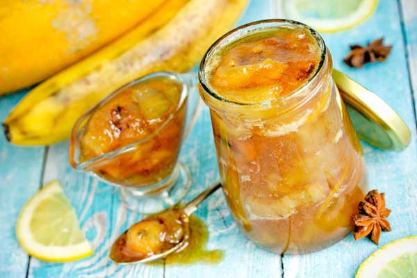 طرز تهیه مربای موز زرین بانو