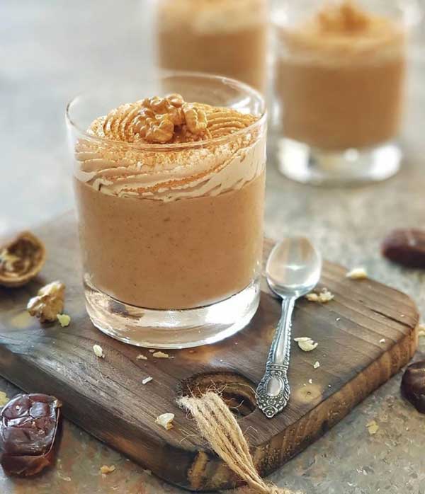 طرز تهیه پودینگ خرما