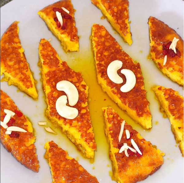 طرز تهیه کوکو شیرین