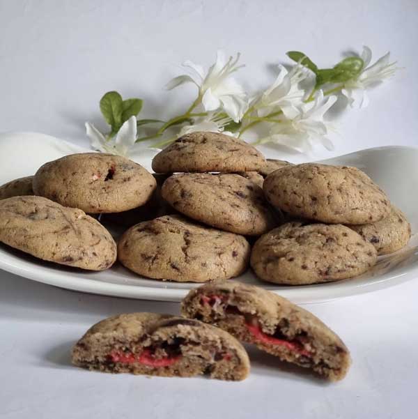 طرز تهیه کوکی مارشملو