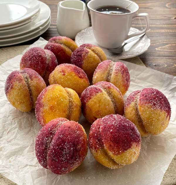 طرز تهیه کوکی هلویی