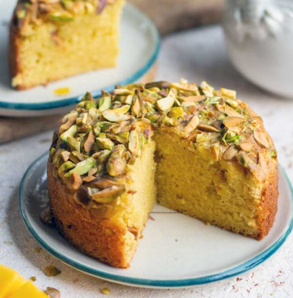 طرز تهیه کیک انبه