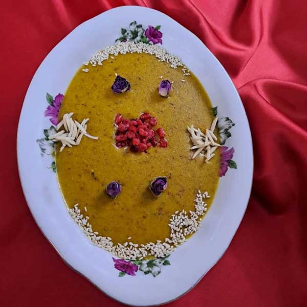 طرز تهیه گداخته اصفهانی زرین بانو